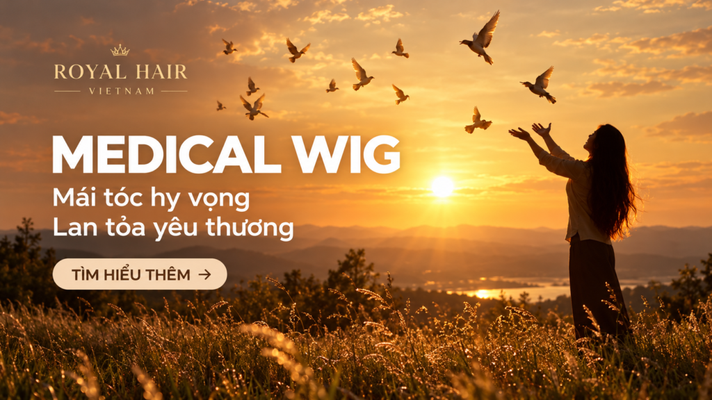 Medical Wig – Mái tóc hy vọng, lan tỏa yêu thương – Royal Hair Vietnam
